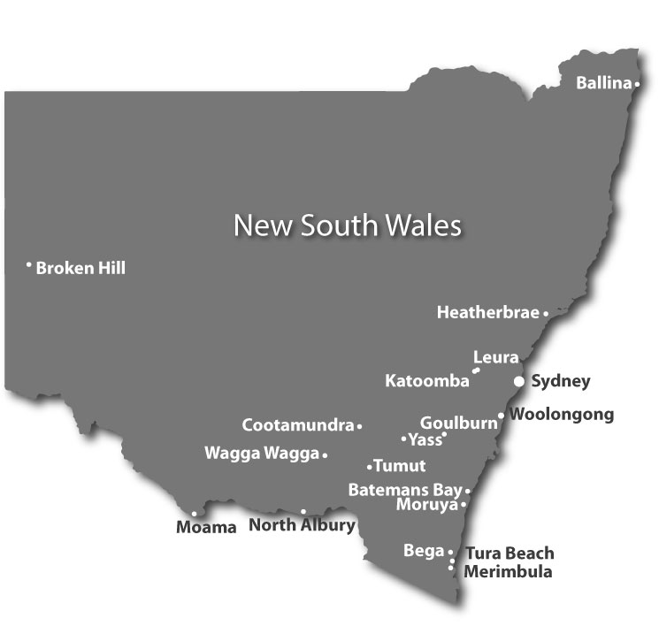 Pioneer Facility Services Sites in New South Wales
